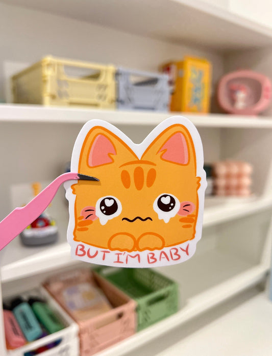 But I'm Baby Die-cut Stickers
