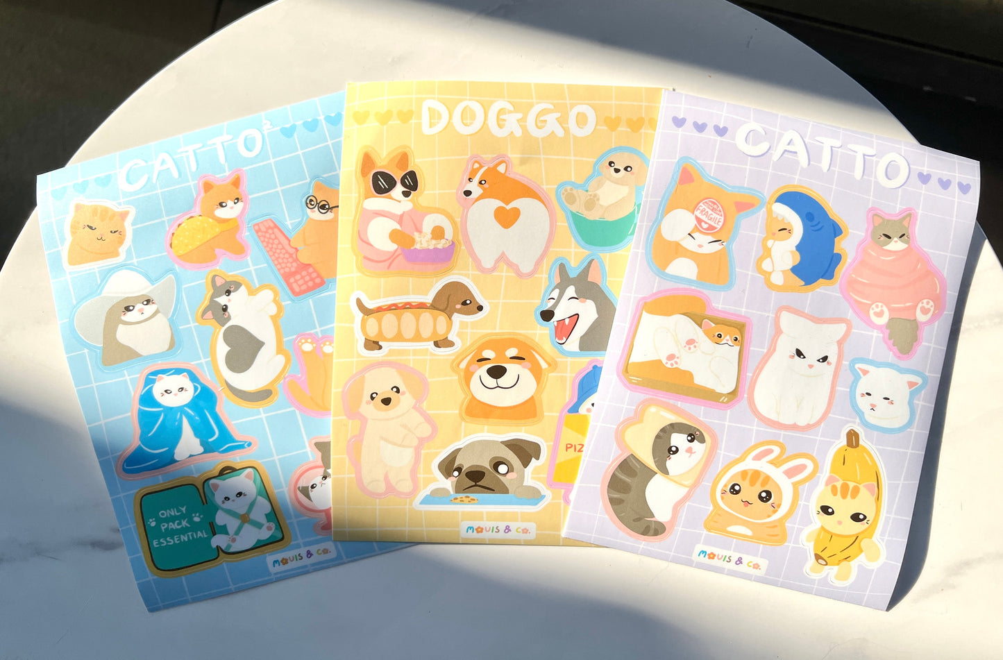 Catto 1 Sticker Sheet