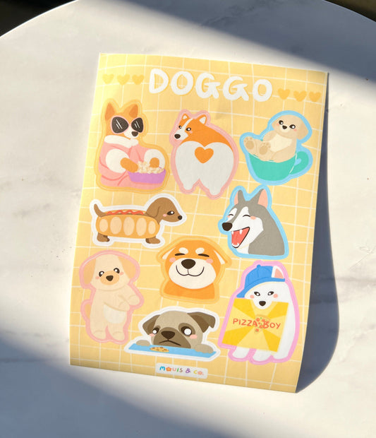 Doggo Sticker Sheet